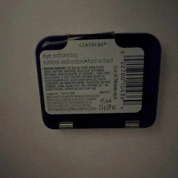 CoverGirl Eye Enhancers Eyeshadow 740 Brown Smolder Makeup with Brush New Sealed - Picture 6 of 8